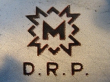 logo Ph.J. Maul + aanduiding D.R.P.
