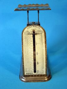 letter scale, maker Pelouze, USA