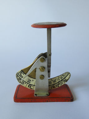 See-Saw letter scale, maker Bowman