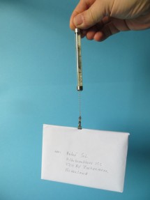 weighing a letter