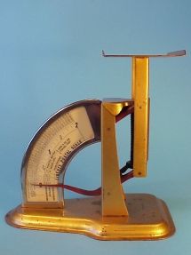 letter scale, maker: Triner, USA
