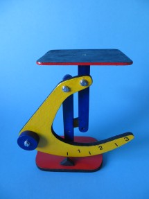 letter scale from construction kit