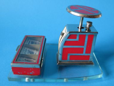 letter scale with stamp box