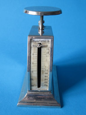 letter scale, maker Rowenta