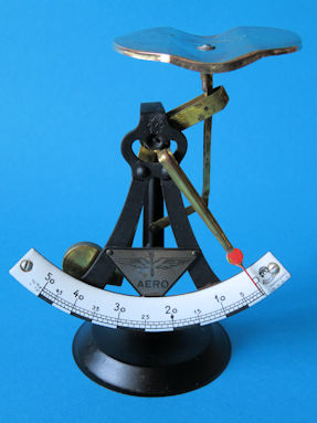Aero airmail letter scale