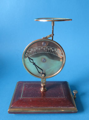 letter scale, unknown maker