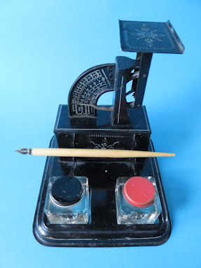 letter scale, maker Triner, U.S.A.
