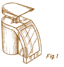 Figure 1 of the Design patent