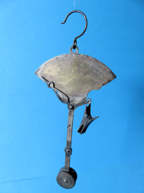 hanging letter scale, unknown maker, Germany