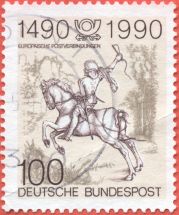 Duitse postzegel, 1990