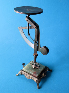 back of the letter scale