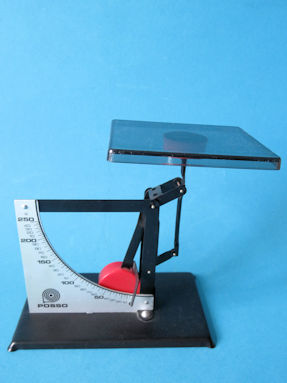 Posso letter scale, unknown maker