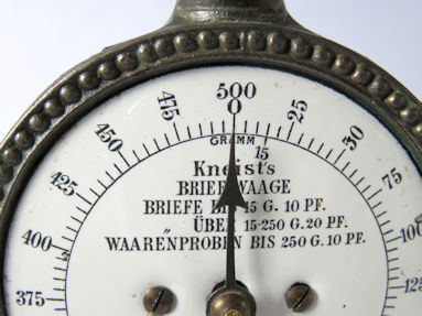 weger met bakelieten plateau