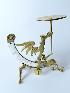Kariatide brievenweger, maker onbekend