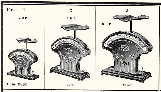 Rictus brievenwegers op poster
