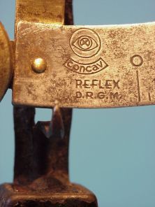 reflex, D.R.G.M. en concav afleesschaal
