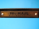 Ph.J. Maul rectangled name plate